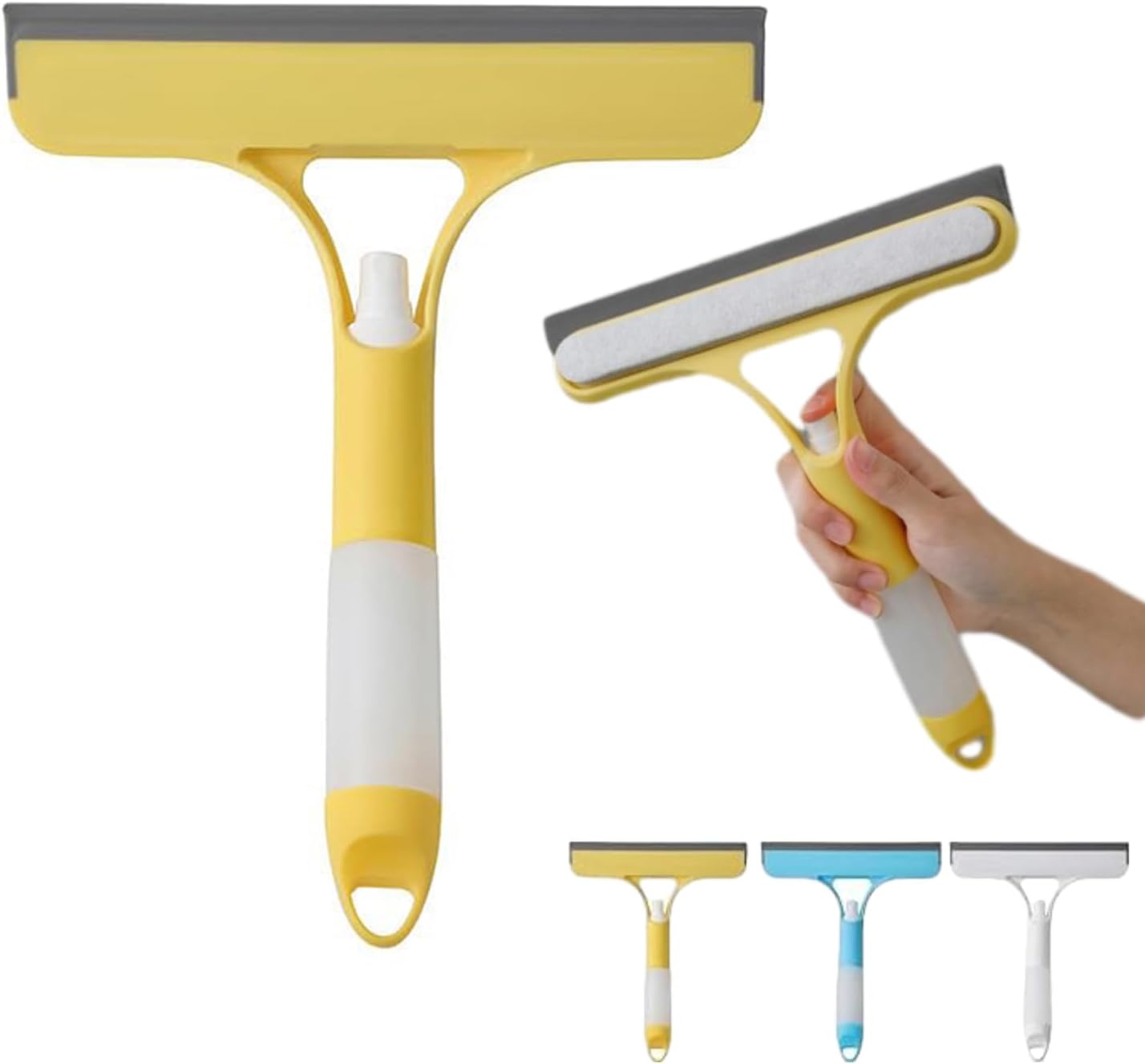 3 in 1 Spray Window Squeegee