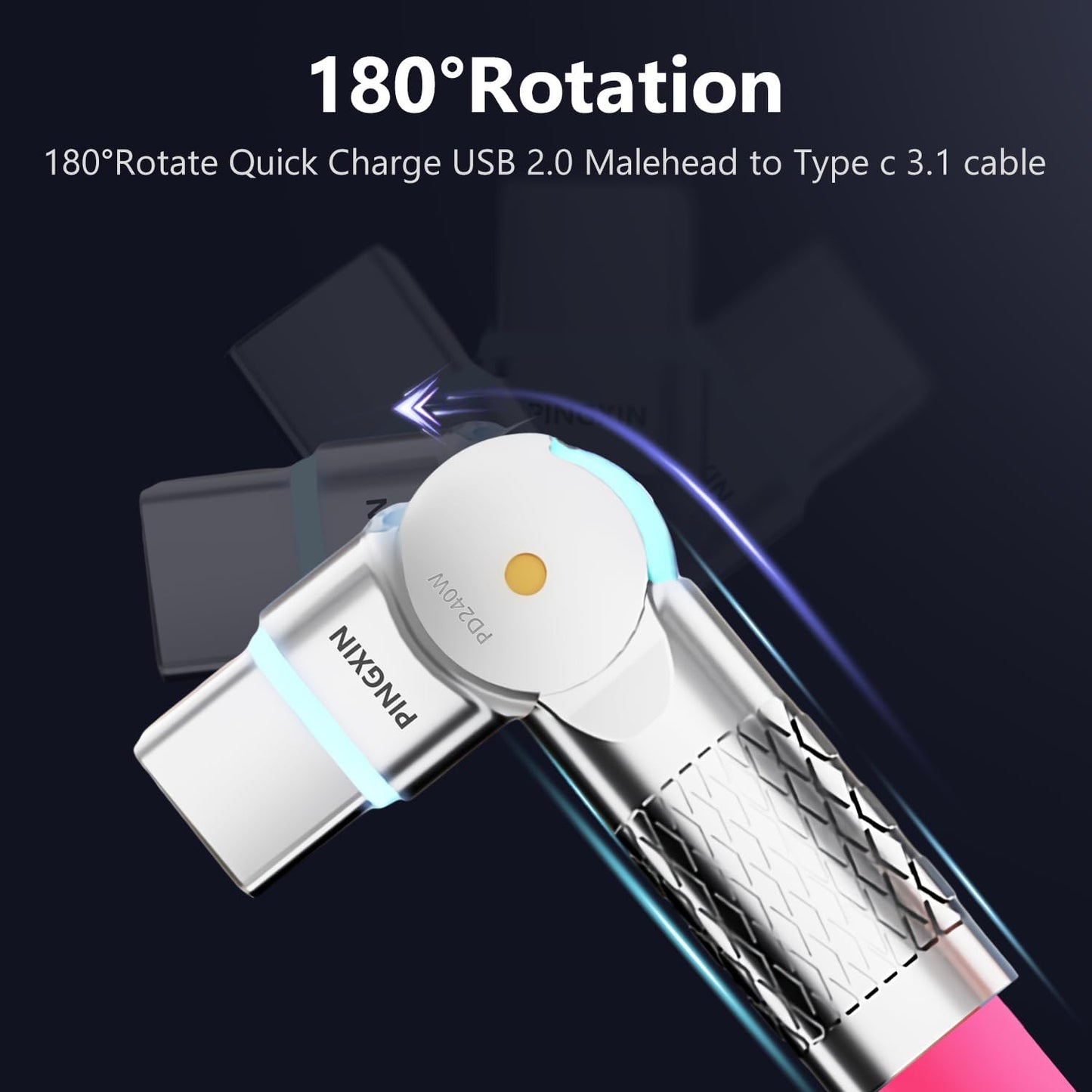 Type C 240 W Charging Cable