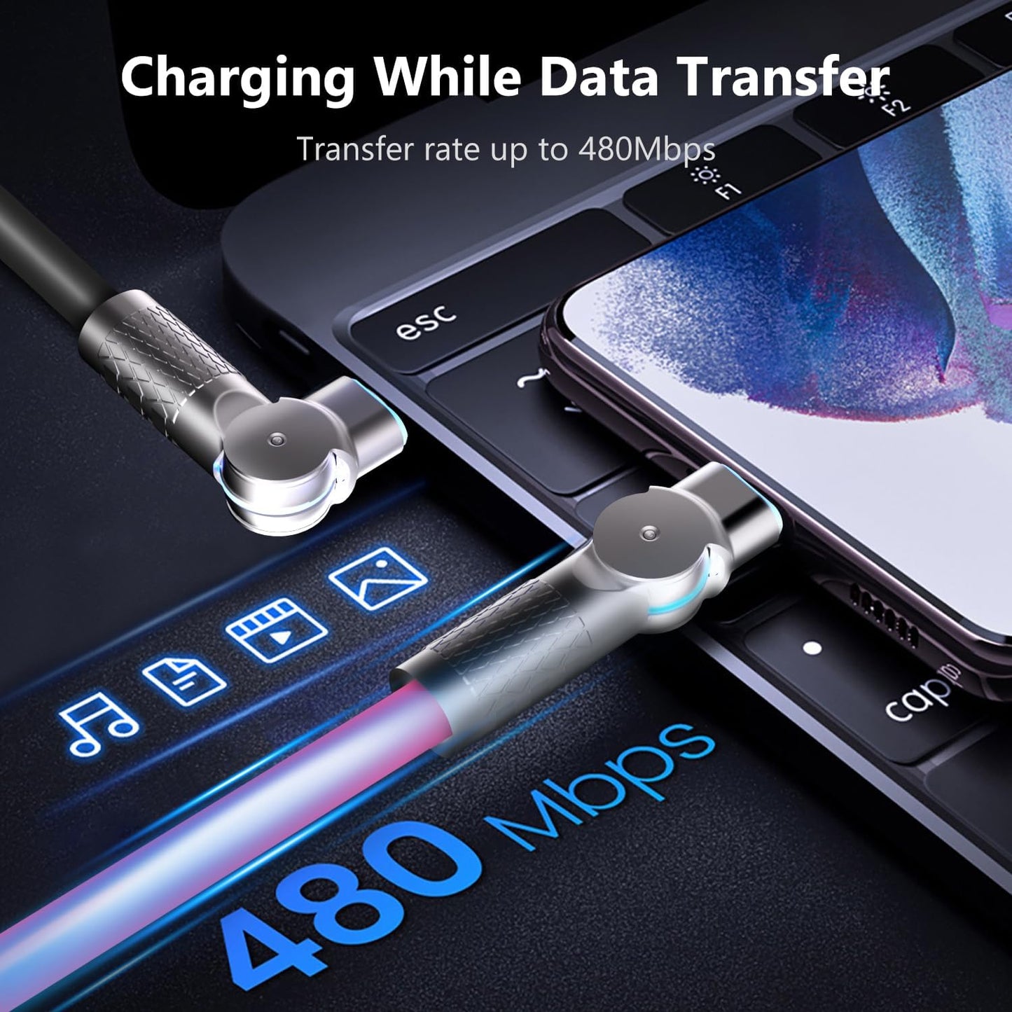 Type C 240 W Charging Cable