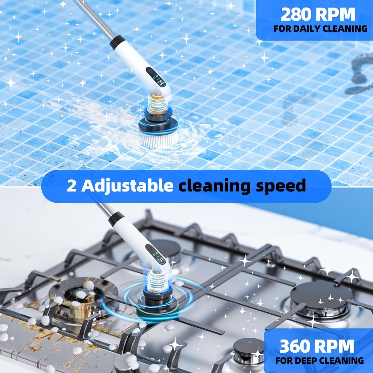 Electric Spinning Scrubber