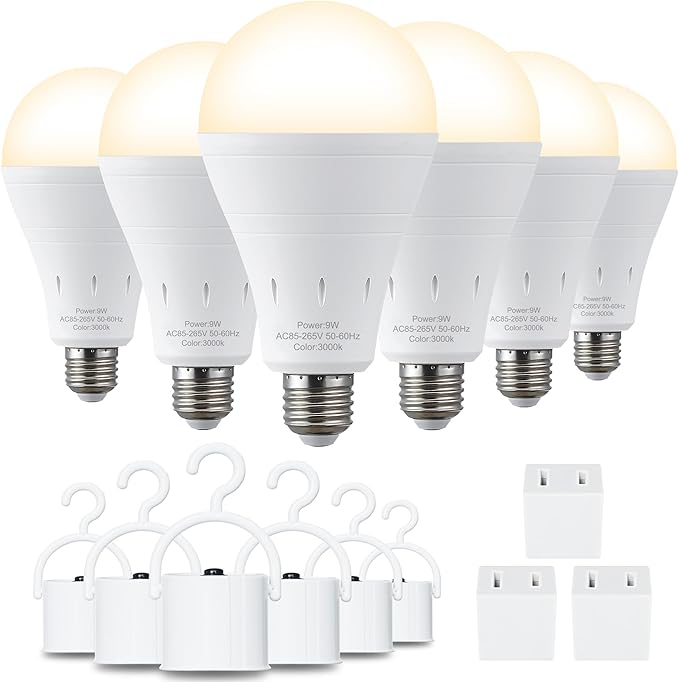 Rechargeable Emergency Light Bulbs