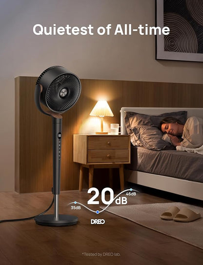 120° Oscillating Standing Fan