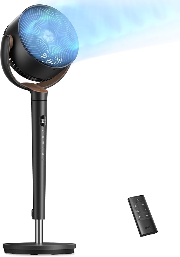 120° Oscillating Standing Fan