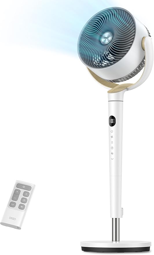 120° Oscillating Standing Fan