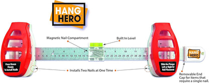 Hang Hero - All in One Picture Hanging System!