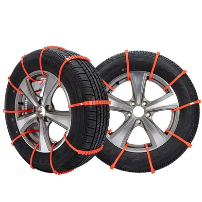 Universal Snow Tire Chain (10 Pcs)