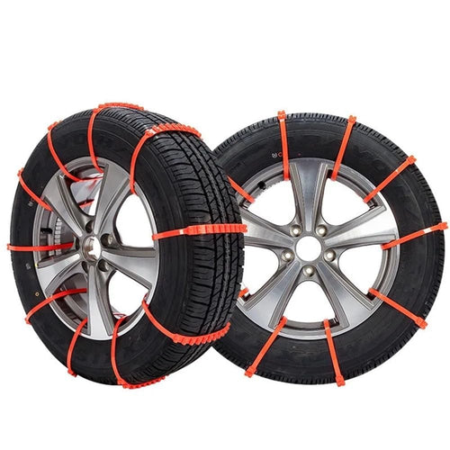 Universal Snow Tire Chain (10 Pcs)
