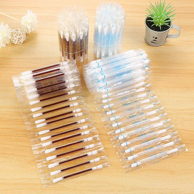 Disposable Emergency Cotton Swabs - 50pcs