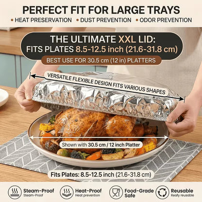 20pcs Reusable Aluminum Foil Bowl