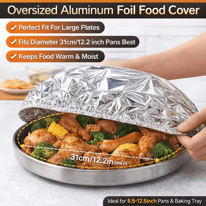 20pcs Reusable Aluminum Foil Bowl