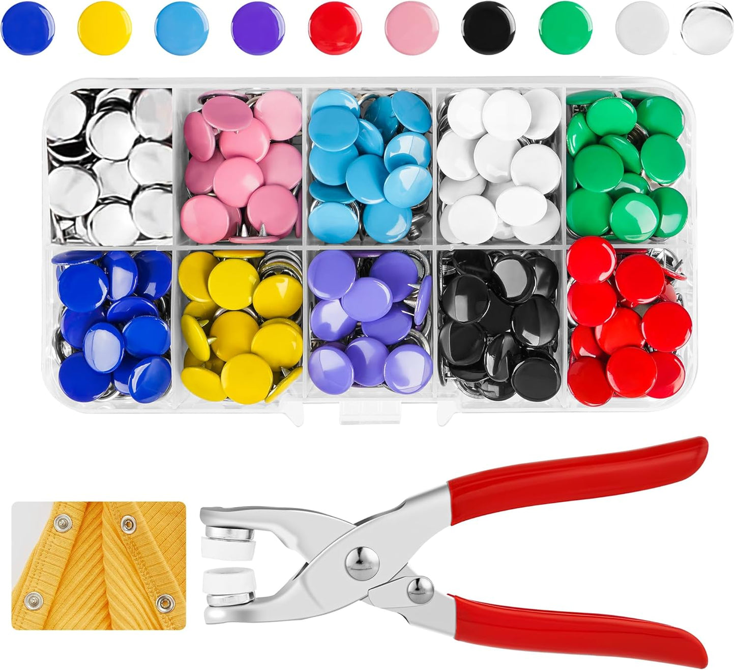 Snap Button Kit (100 set)