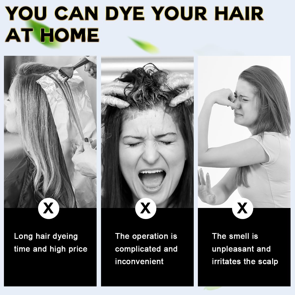 3 in 1 Hair Dye Shampoo
