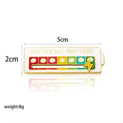 VibeMeter™ Social Battery Pin