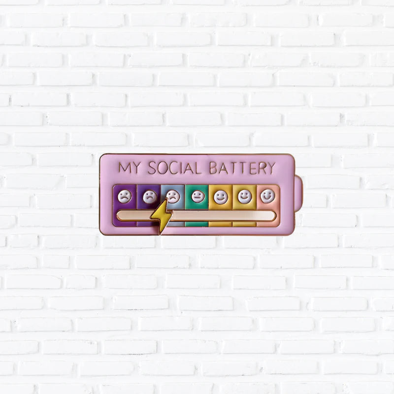 VibeMeter™ Social Battery Pin