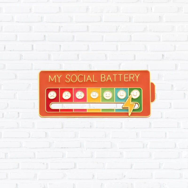 VibeMeter™ Social Battery Pin