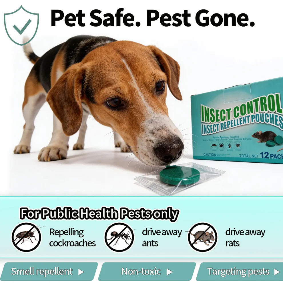 Super Butler Pest Defense Repellent Tablets – 12 Pack