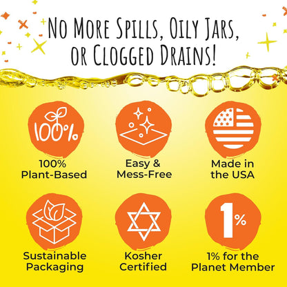 FryAway Cooking Oil Solidifier