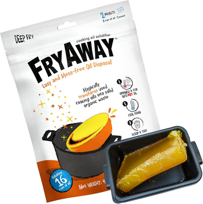 FryAway Cooking Oil Solidifier