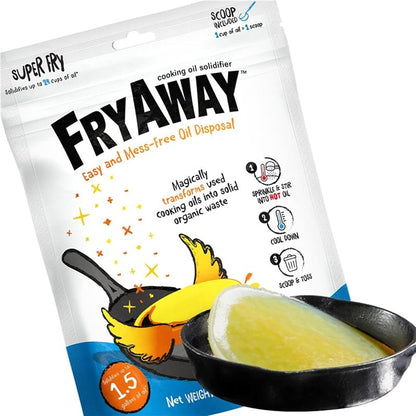 FryAway Cooking Oil Solidifier