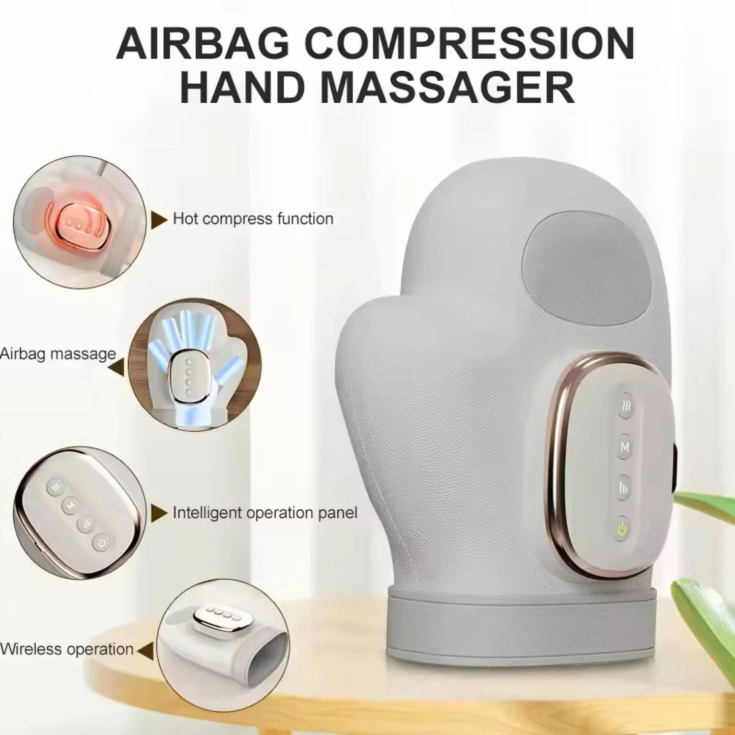 Vimass™ Hand Massager with Heat Therapy