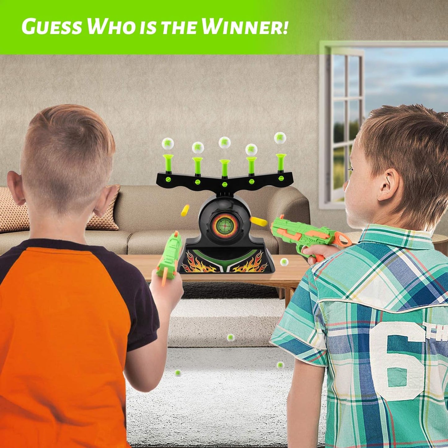 Floating Target Game