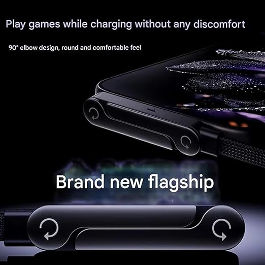 240W Charging Cable with Bracket Data Cable Type-C For Iphone and Samsung