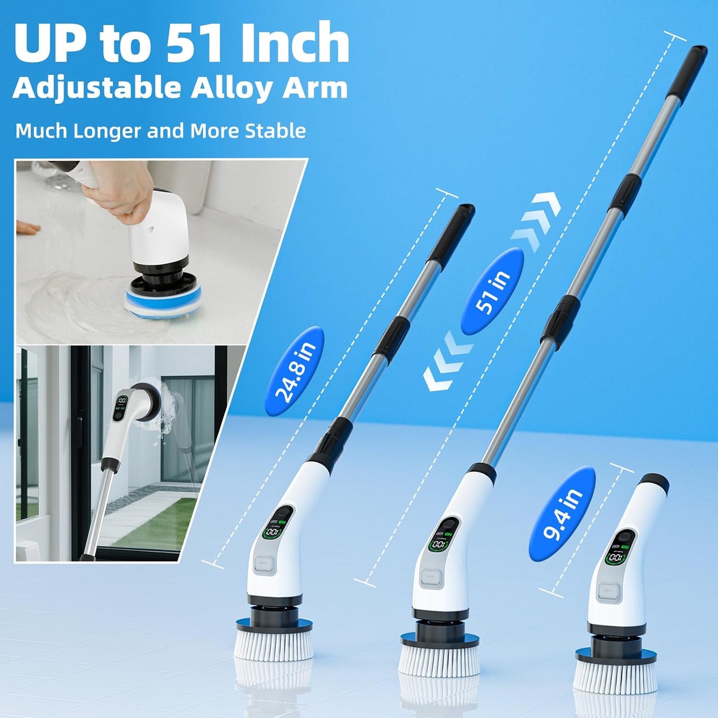 Electric Spinning Scrubber