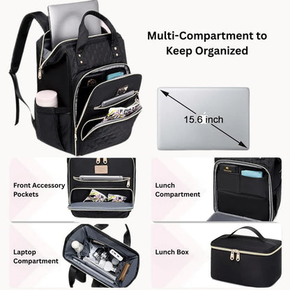 Quilted Lunch Backpack