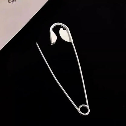 New Large Safety Pin Metal Hair Claws