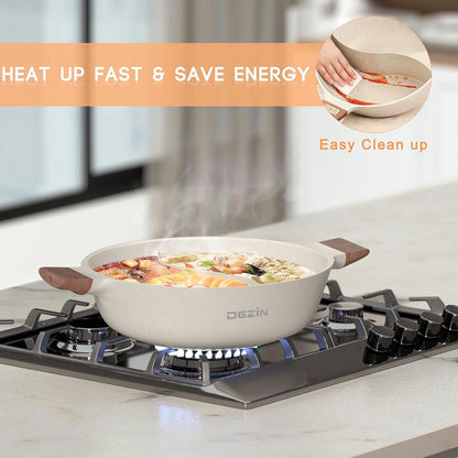 Dual Sided Nonstick Hot Pot