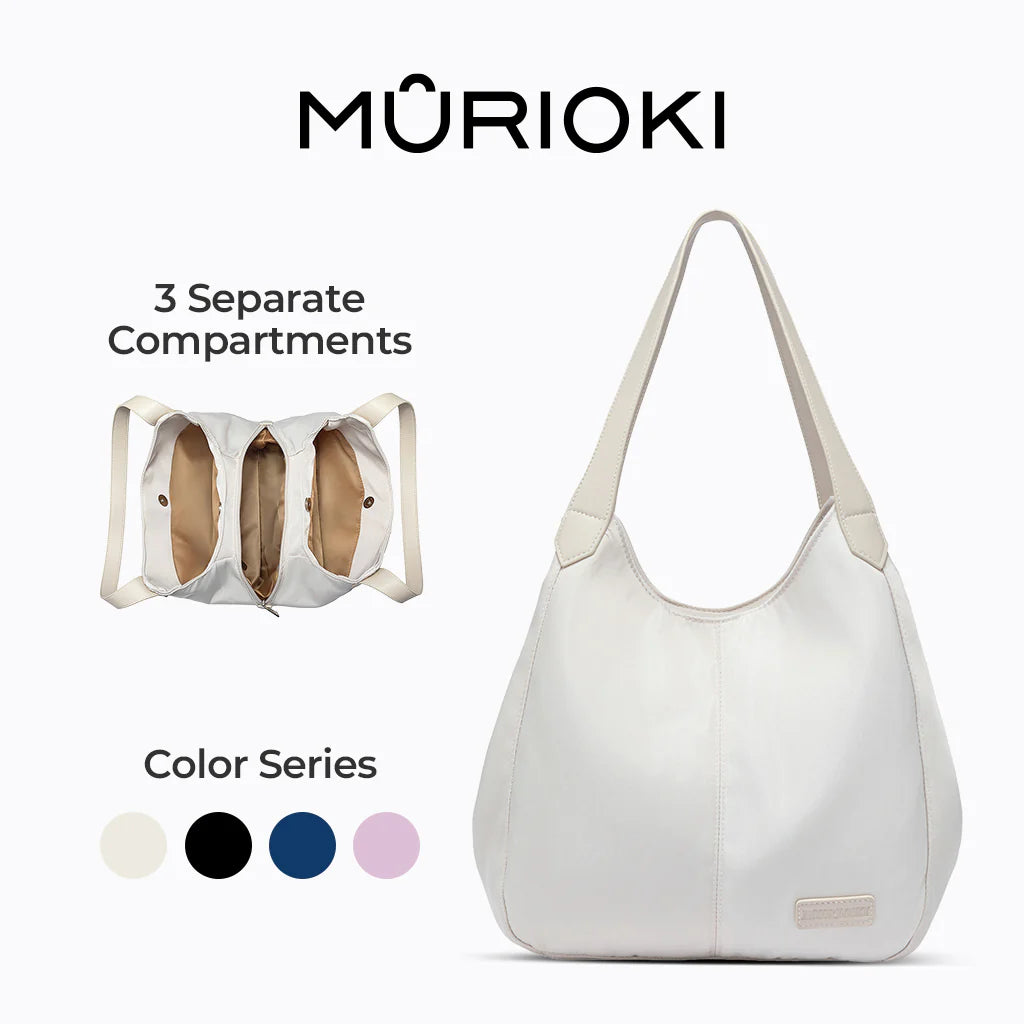 MURIOKI-Lily Daily Carry Bag for Women with Three Compartments