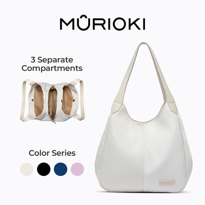 MURIOKI-Lily Daily Carry Bag for Women with Three Compartments