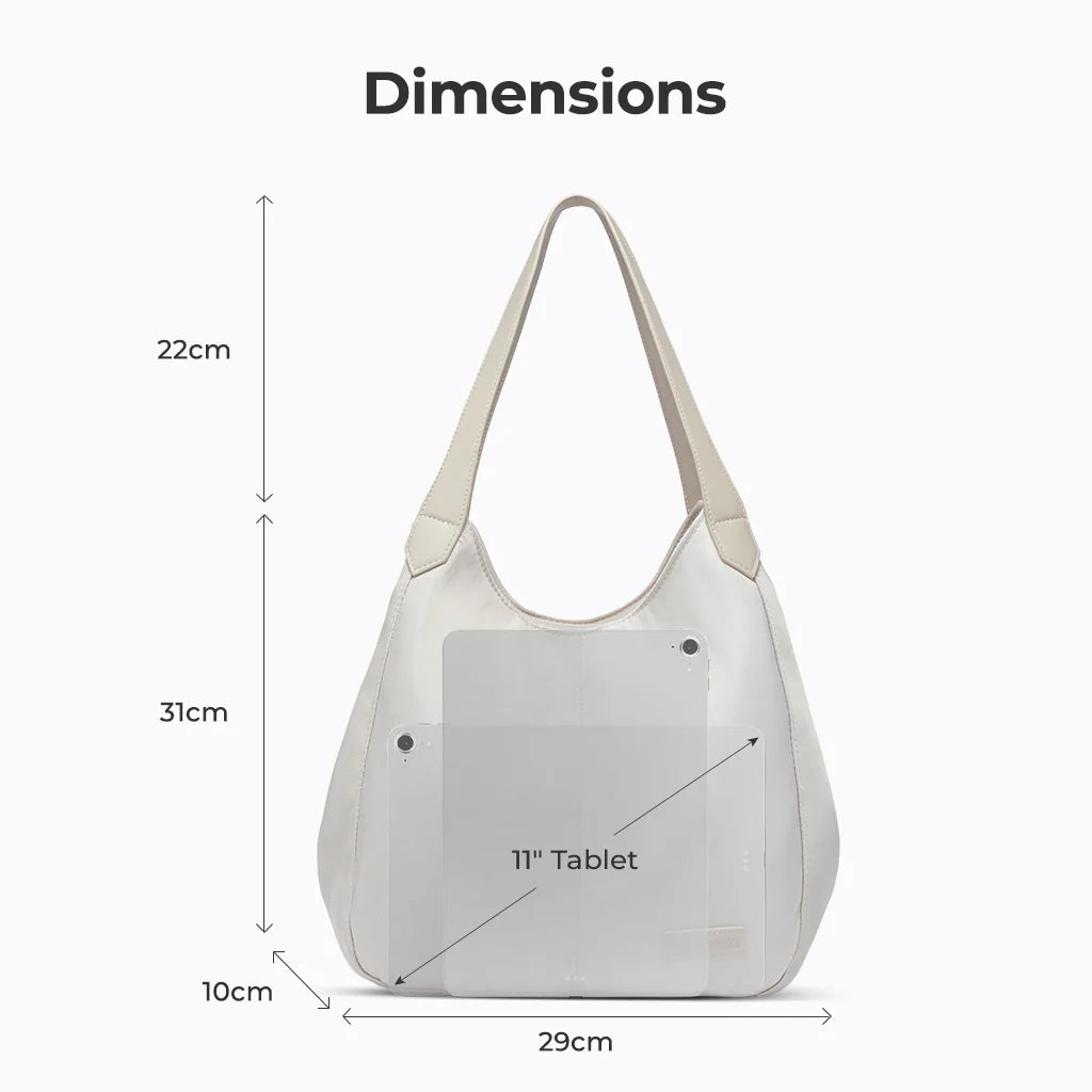 MURIOKI-Lily Daily Carry Bag for Women with Three Compartments
