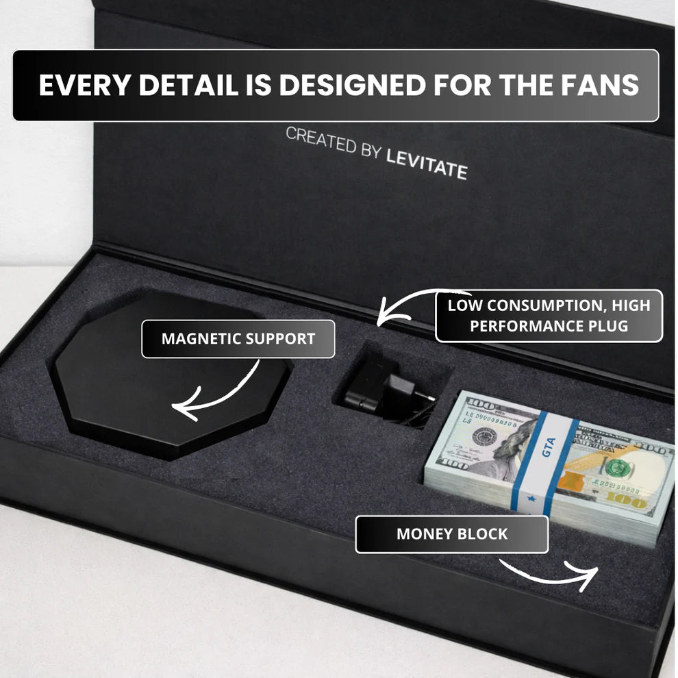 Floating Money Banknote Lamp