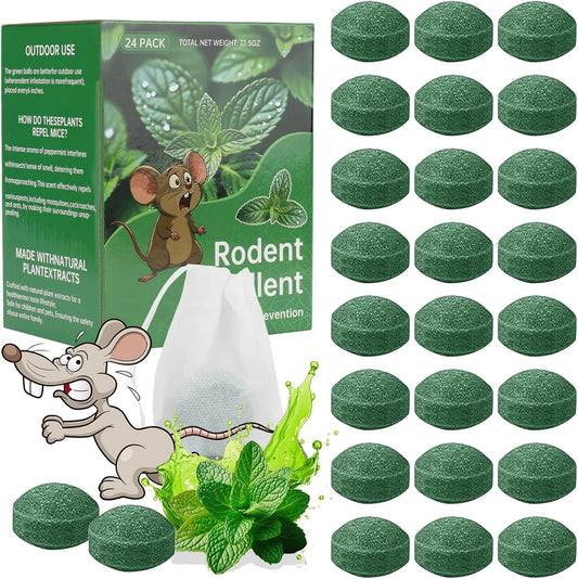 Omega™ Natural Peppermint Pest Repellent Balls (24-Pack)