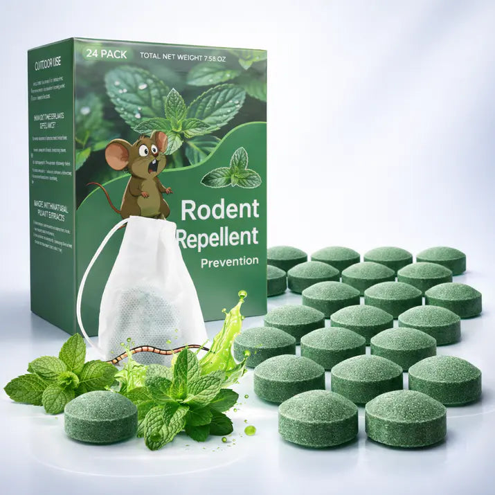Natural Rodent Repellent Pods (12 pcs)