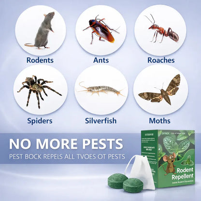 Natural Rodent Repellent Pods (12 pcs)