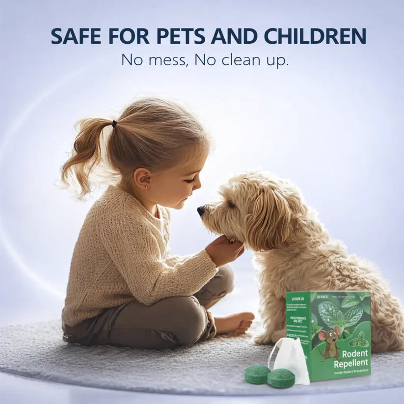 Natural Rodent Repellent Pods (12 pcs)