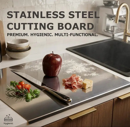 Stainless Steel Cutting & Kneading Board 40x30cm
