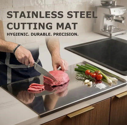 Stainless Steel Cutting & Kneading Board 40x30cm