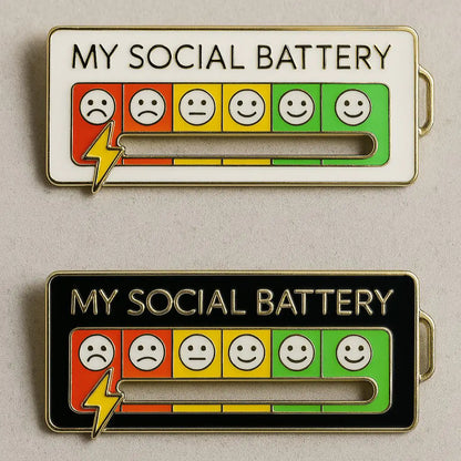 VibeMeter™ Social Battery Pin
