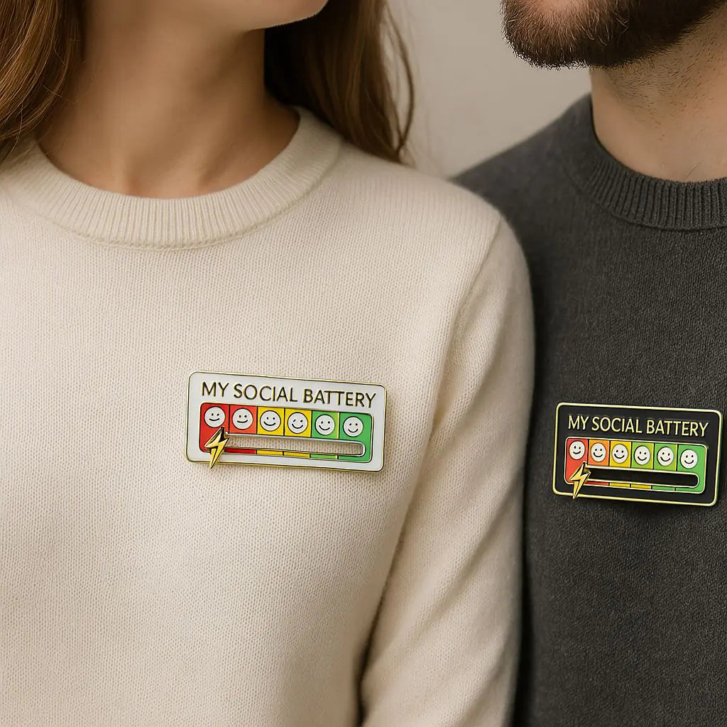 VibeMeter™ Social Battery Pin