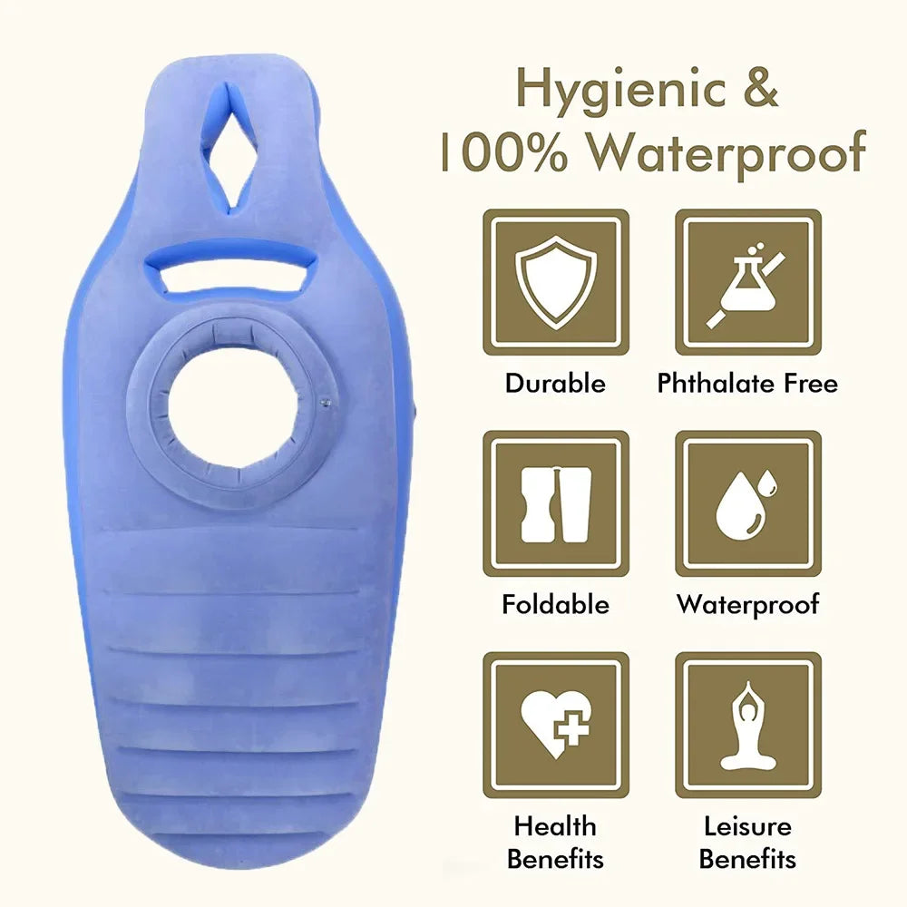 Inflatable for Pregnant Women with Relief Opening